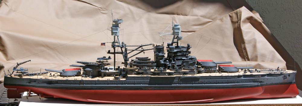 USS   Arizona  BBー39   1941    。1/200 1/200 Trumpeter USS Arizona BB39 Battleship 1941 - Squadron.com