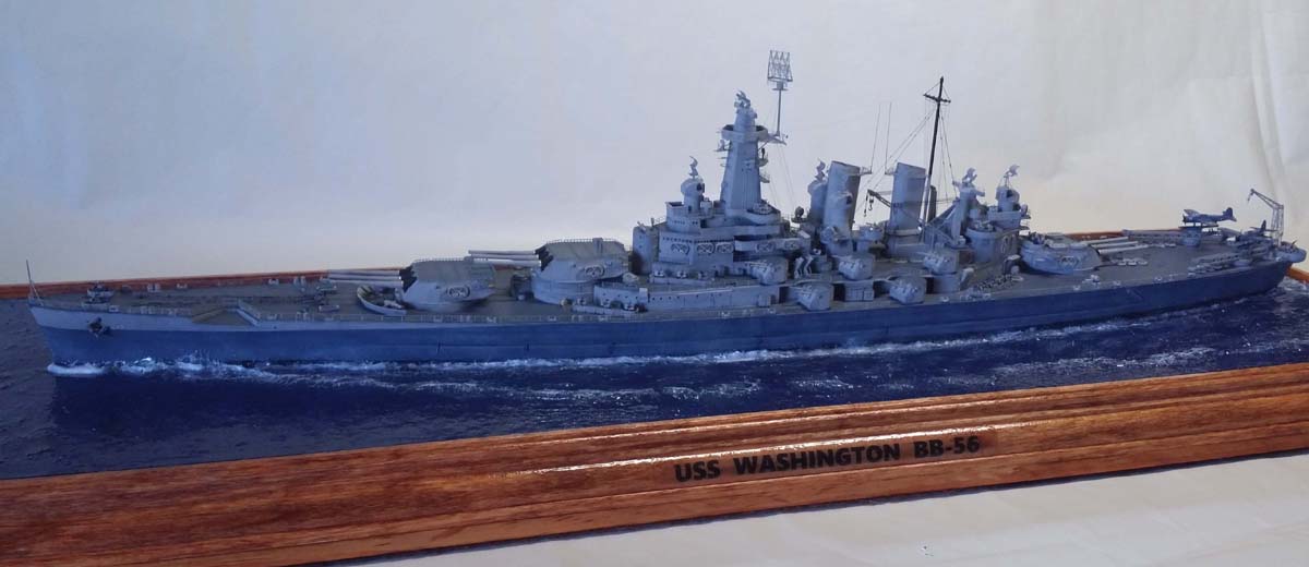 Shipyard 700053 1/700 Wood Deck USS Washington BB-56 for Trumpeter 
