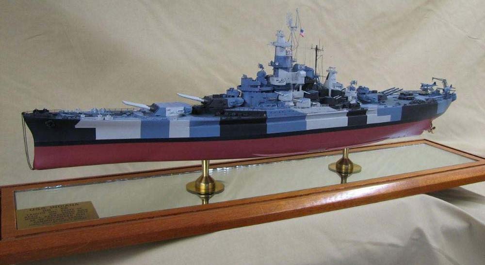USS INDIANAPOLIS (CL/ CA-35) – Handcrafted War Ship Display