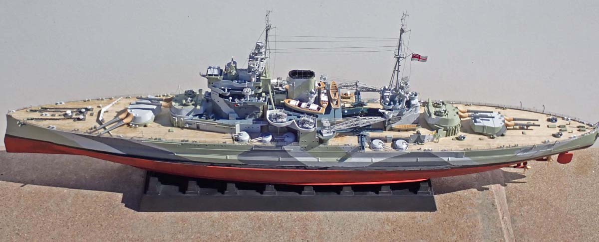 模型製作用品 1/350 HMS QUEEN ELIZABETH WW2 Battleship Building the 1/350 Battleship Queen Elizabeth for Drachinifel