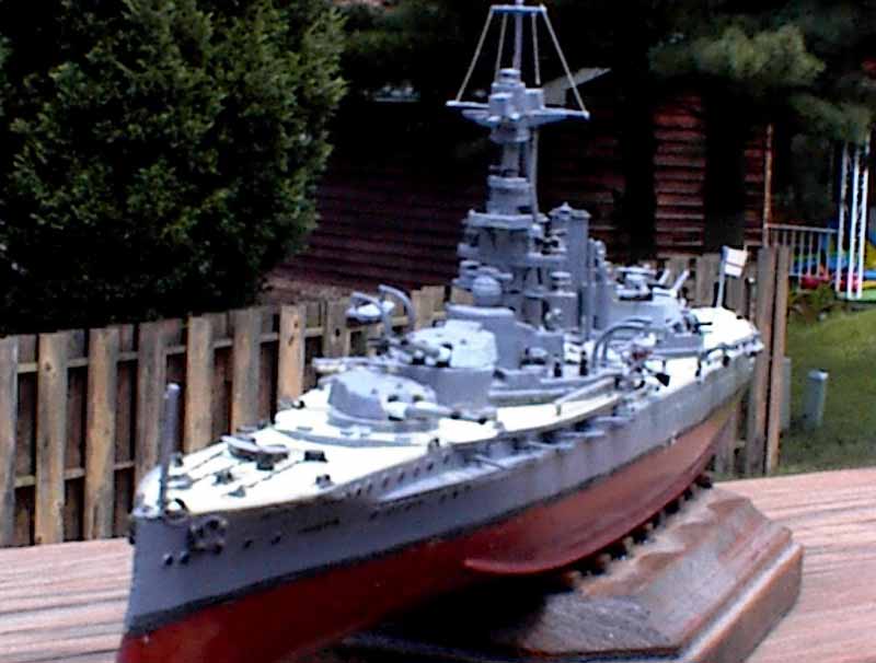 HMS Iron Duke 1/600 Airfix: Building, Painting, Weathering