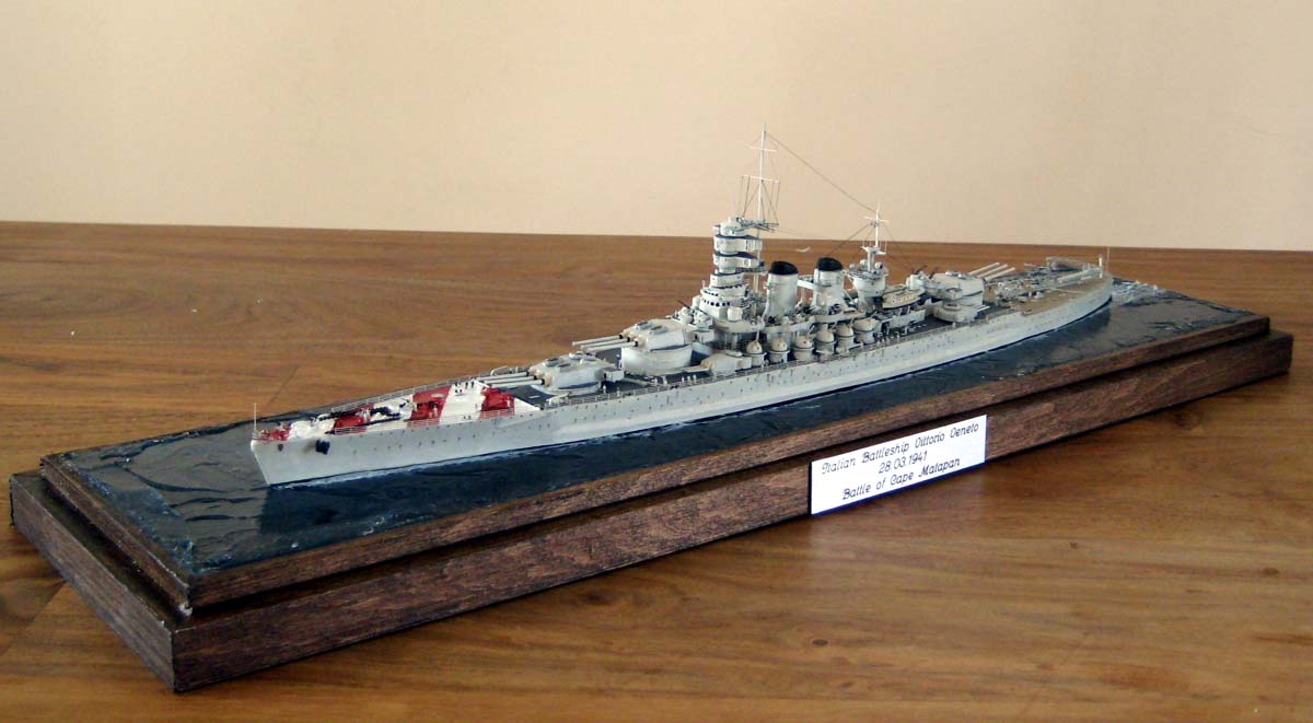 Vittorio Veneto 1940 1/700スケール WWII Italy Navy Vittorio Veneto 1940 (Plastic model