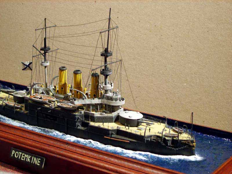 Battleship Potemkin Russian Empire Ship Model Kit scale 1:400 