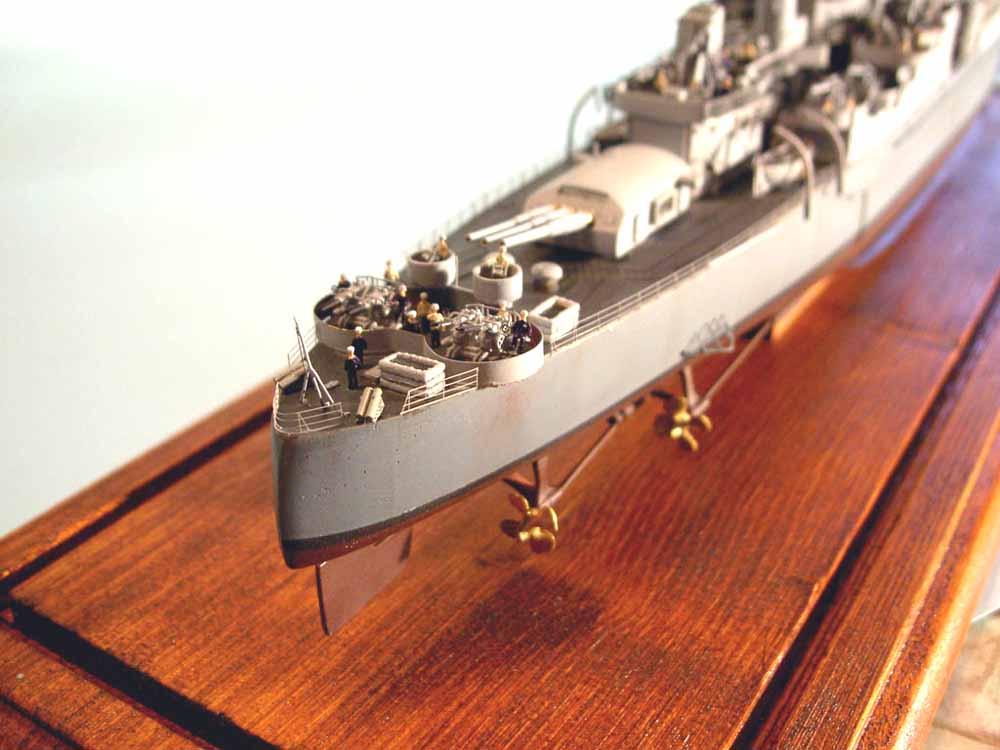 WhiteEnsignModels1/350 USS INDIANAPOLIS② U.S.S. Indianapolis “1944” - 1/350 USS Indianapolis - iModeler