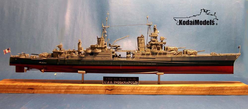 WhiteEnsignModels1/350 USS INDIANAPOLIS① 1/350 Ships- USS Indianapolis CA35 Railings for ACY