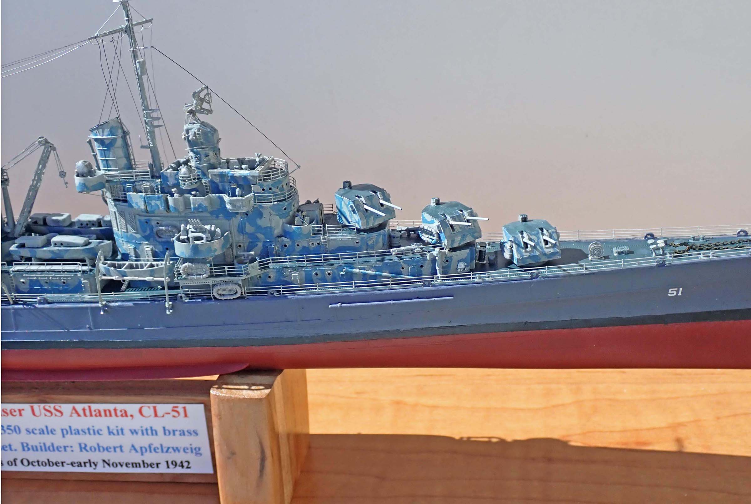 US Navy Light Cruiser USS Atlanta CL-51 DX Version | HLJ.com