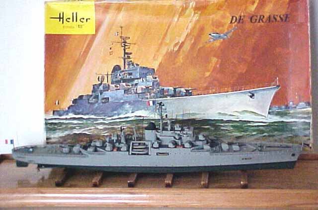 1:400 Heller De Grasse Warship Model Kit