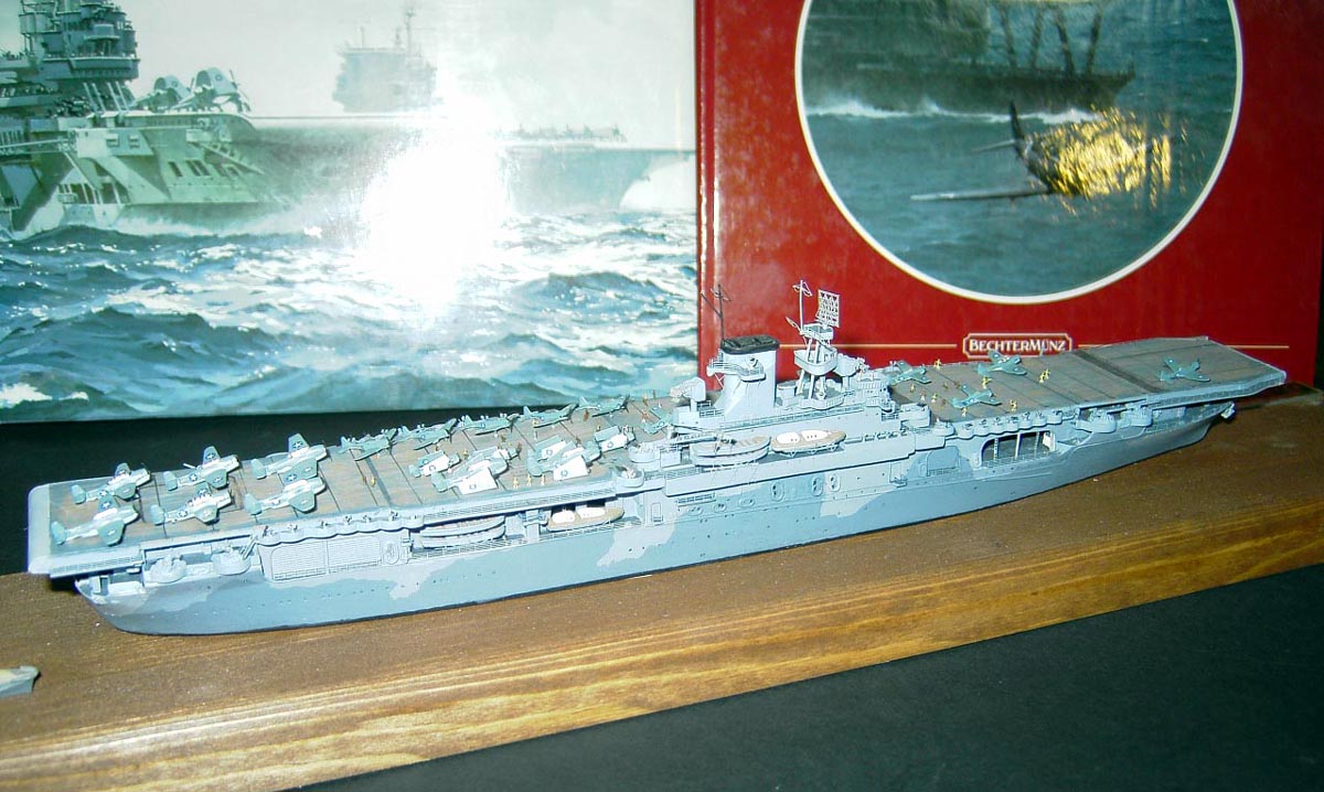 USS Wasp 模型キット Corsair Armada USS Wasp CV-7 Resin Model Kit, Corsair Armada CAP7011