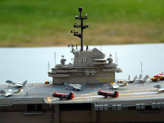 Renwal 1/500 USS Shangri-La, previewed by Scott Van Aken