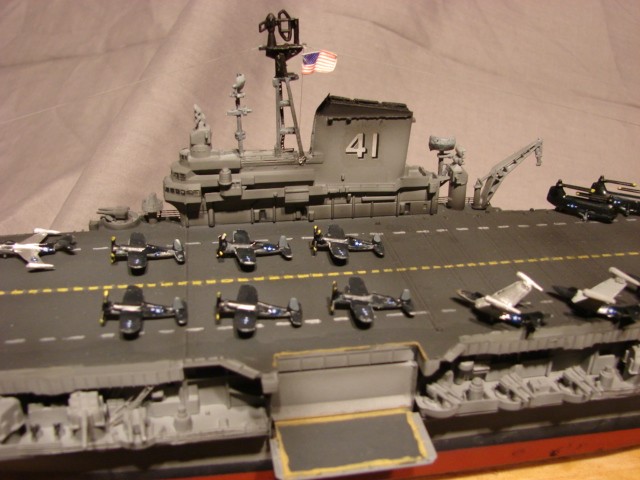 1963年物 Revell U.S.S. MIDWAY 完全未開封 1/547 M o d e l W a r s h i p s . c o m - G a l l e r y