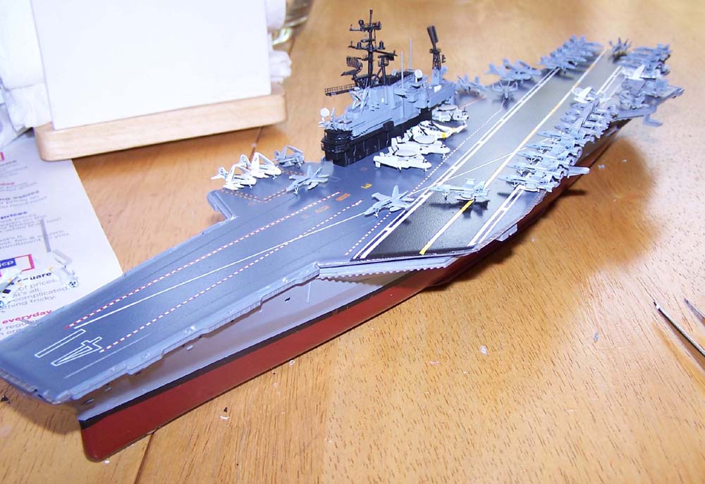 アリイ 1/800 USS CV-41 空母ミッドウェイ　完成品　飾り台付 M o d e l W a r s h i p s . c o m - Gallery