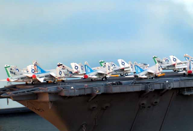 オオタキ　1/400 エンタープライズ CVAN-65 U.S.S. Enterprise CVN-65 Model Kit~Vintage oTAKI~ Motorized