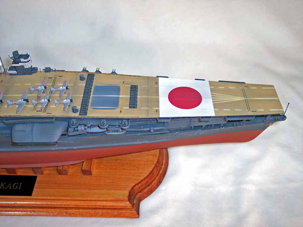 ハセガワ 空母赤城 1/450 AKAGI Aircraft Carrier M o d e l W a r s h i p s . c o m - G a l l e r y