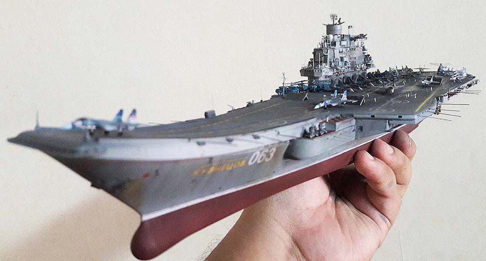 Бумажная модель такр петр великий фото admiral-kuznetsov-(4)