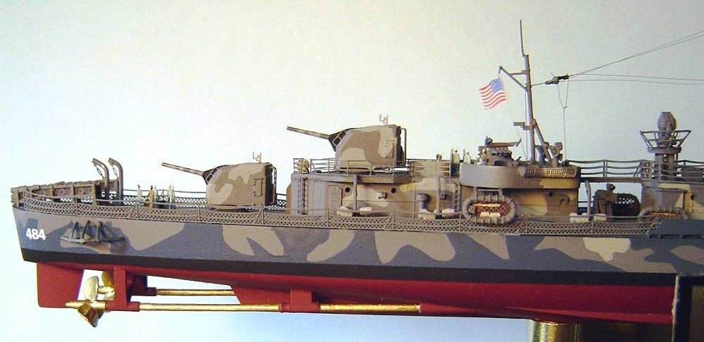Amazon | ドラゴン 1/350 U S S 駆逐艦 ブキャナン DD-484 1942