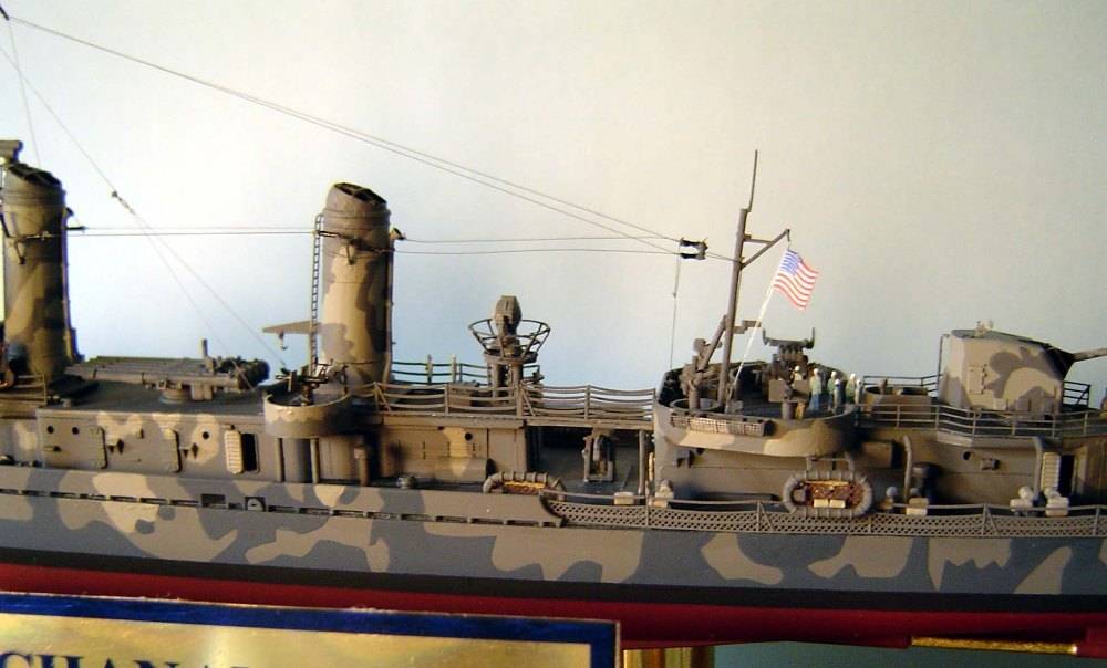 Dragon 1021 1/350 Gleaves Class Destroyer U.S.S. Buchanan DD