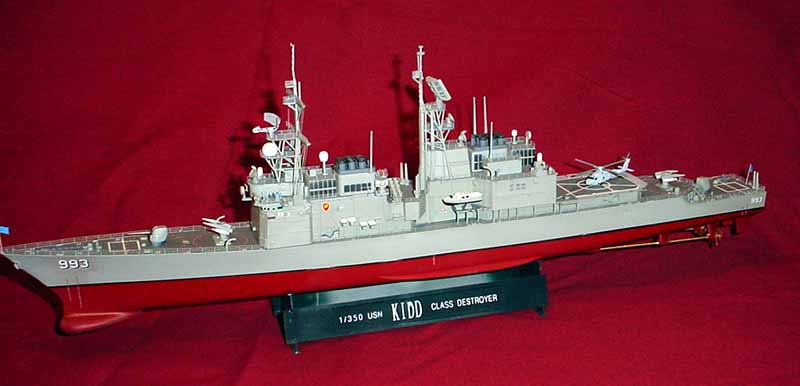 船・ボート U.S.S. KIDD DDG-993 1/350 DRAGON 1/350 U.S.S. Kidd DDG-993 – Cyber Hobby