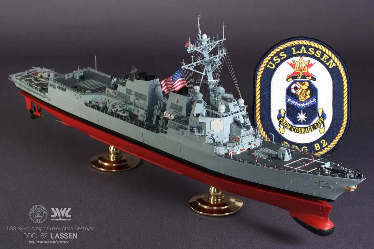 チャレンジメダル⑲ USS LASSEN Challenge Coin USS Lassen DDG-82 Presented by CMDCM SW D. L.