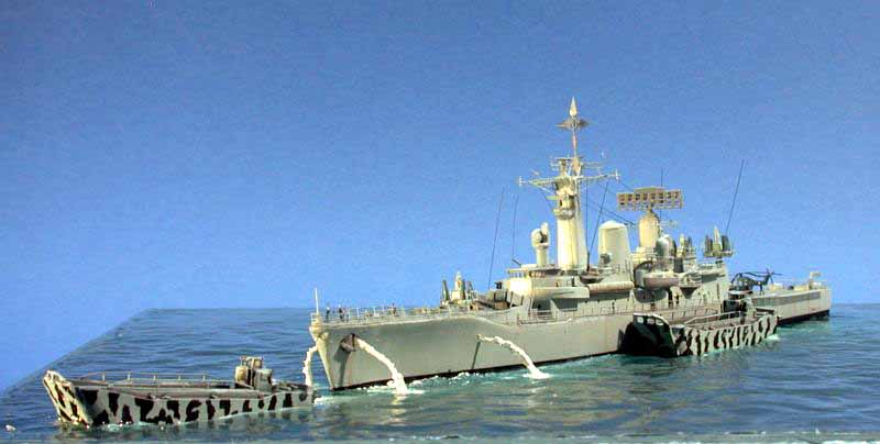 Falklands ship. HMS Apollo 1/700 Leander class Frigate