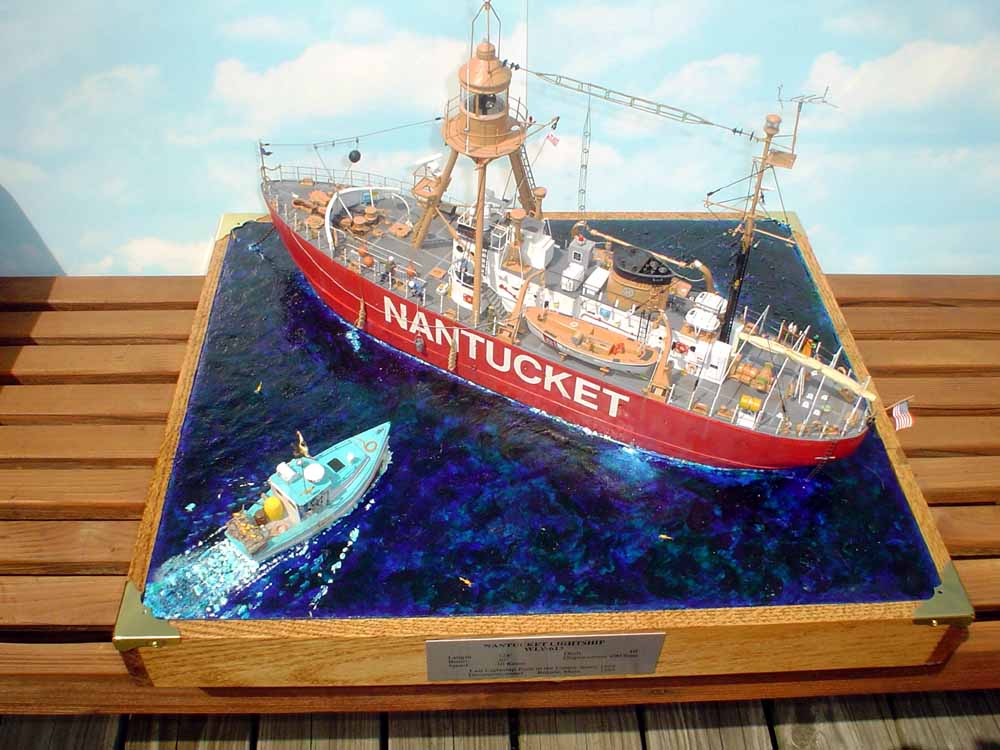 Lightship Nantucket Model Ship by Anchor Bay