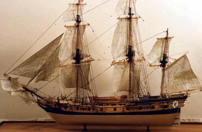 American Revolutionary War Ships Models