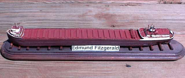 1/700  Ironshipwright 8001 Edmund Fitzgerald 12.5" Resin Model Kit S.S 
