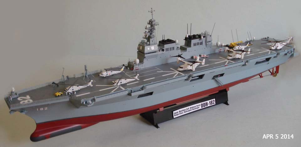 FUJIMI DDH-182 ヘリコプター駆逐艦 1/350 M o d e l W a r s h i p s . c o m - Gallery
