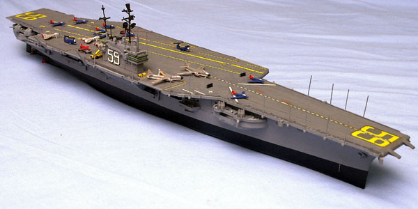 U.S.S. Forrestal 木製プレート M o d e l W a r s h i p s . c o m - G a l l e r y